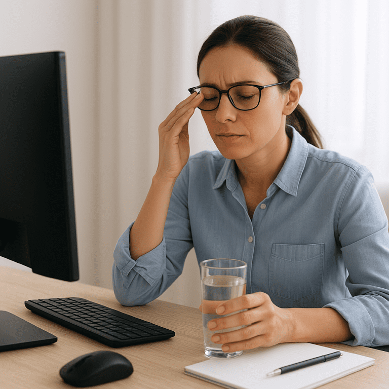 Jak dbać o oczy podczas pracy przy komputerze w soczewkach?