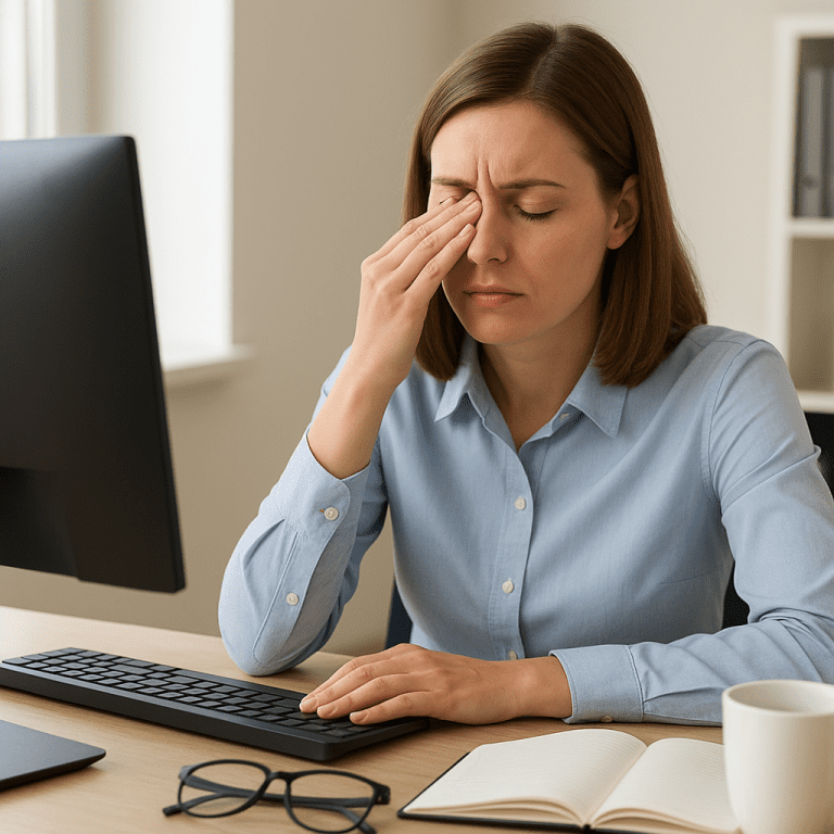 Jak dbać o oczy w pracy biurowej?