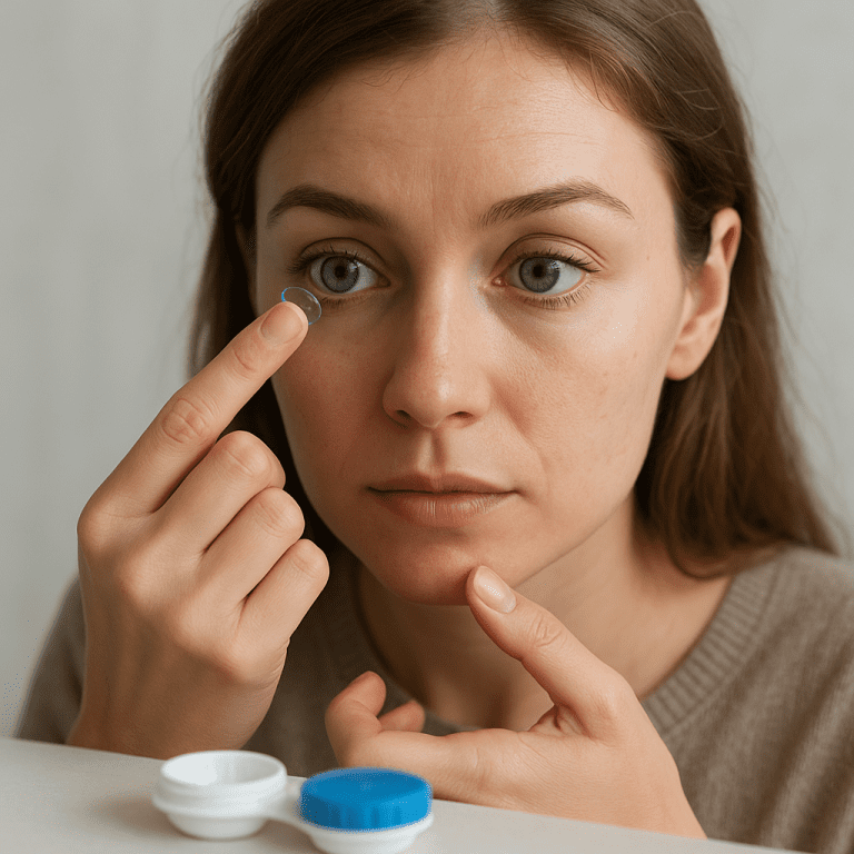 Jak dobrać soczewki do wrażliwych oczu?