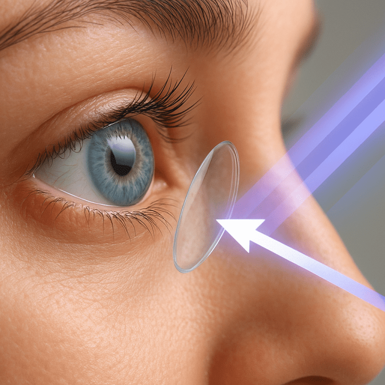 Jak działa filtr UV w soczewkach kontaktowych?
