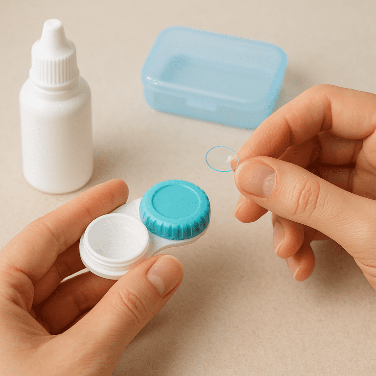 Jak prawidłowo przechowywać soczewki kontaktowe?