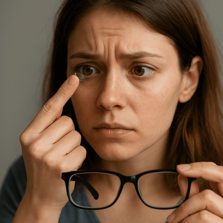 Czy noszenie soczewek może pogorszyć wzrok?