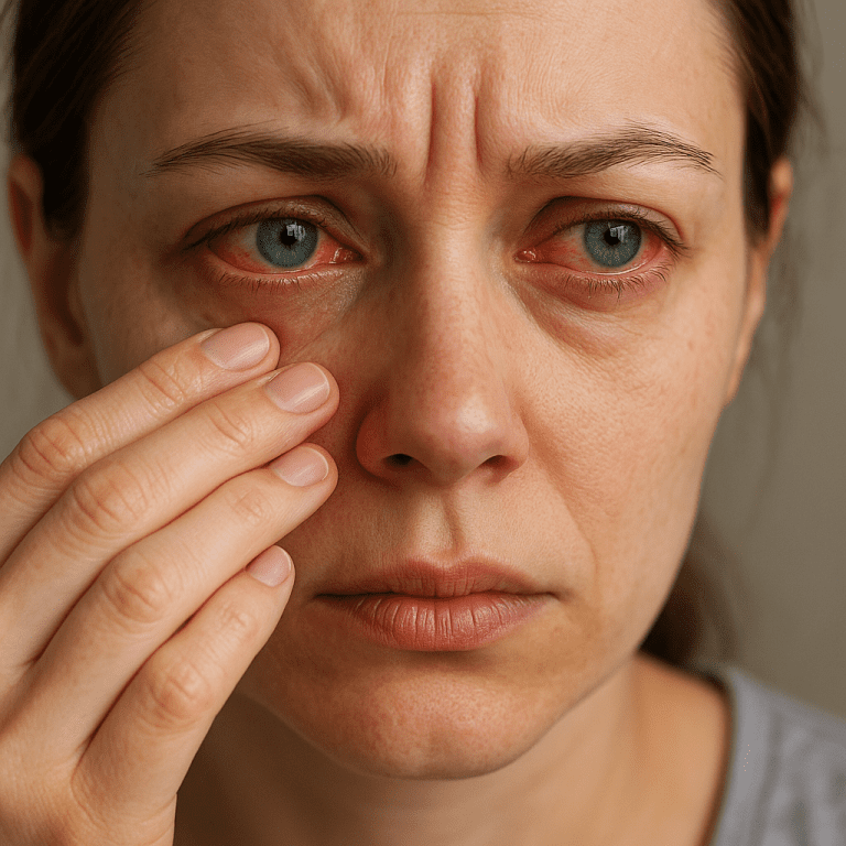 Jakie są objawy przesuszenia oczu przy noszeniu soczewek?