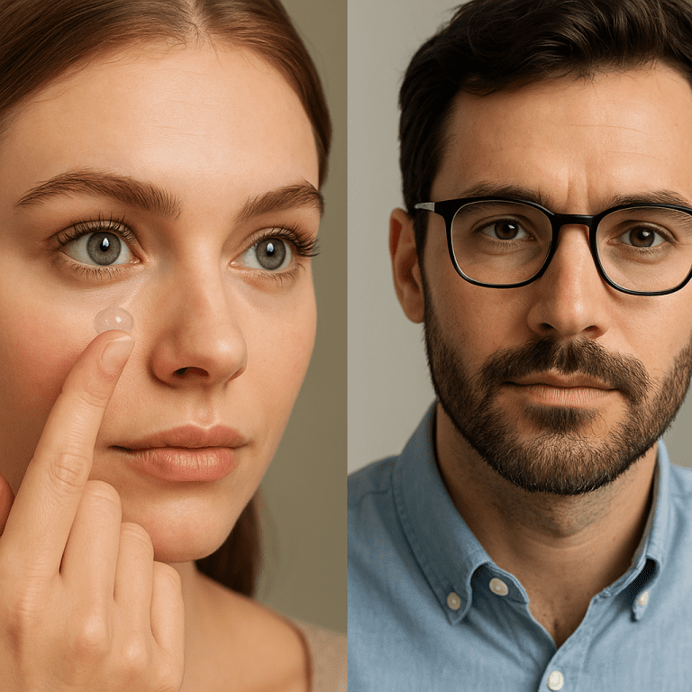 Soczewki kontaktowe czy okulary – co wybrać na co dzień?