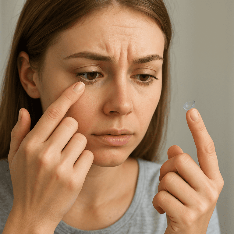 Jak często należy kontrolować wzrok, nosząc soczewki kontaktowe?