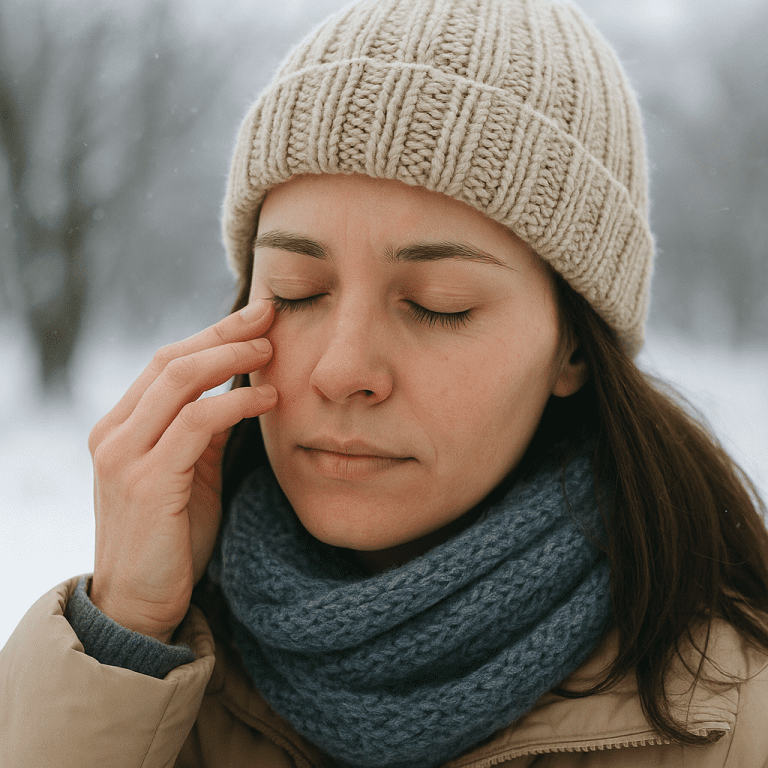 Jak uniknąć przesuszenia oczu zimą?