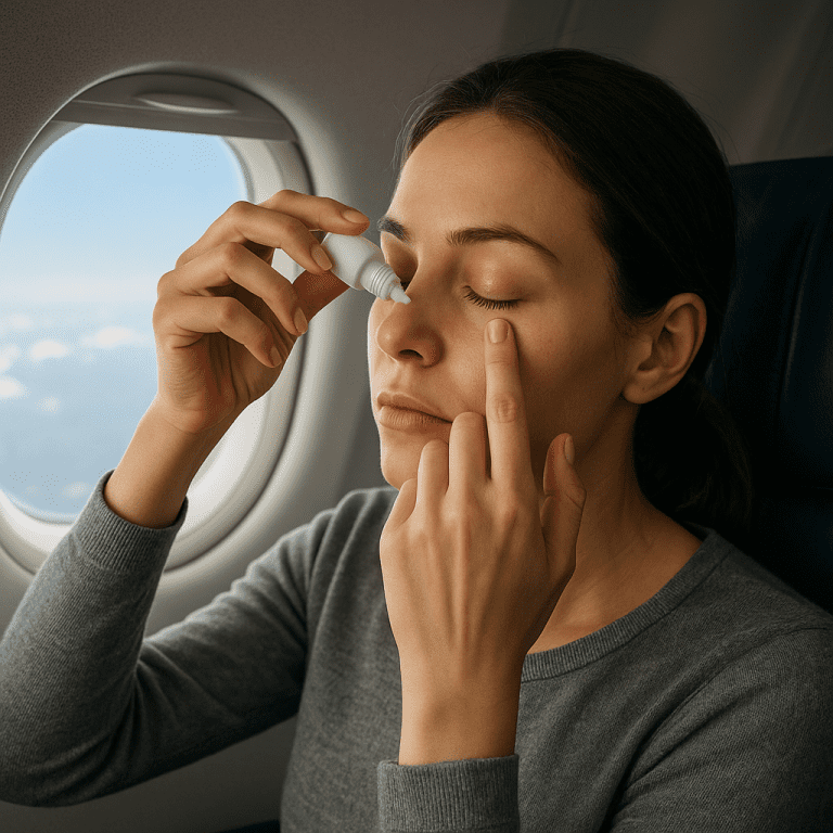 Jak dbać o oczy podczas długich lotów w soczewkach kontaktowych?